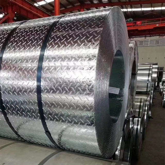 CS Type C  1.2MM THK Galvanized Coil ASTM A653 / A653M Patterned Surface
