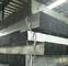 2x2 Low Carbon Steel Square Tube With Holes ASTM A35 800mm