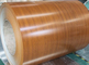Printed Ppgi Steel Coil Wood Pattern Zero Spangle Gi Sheet 508mm  610mm