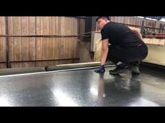 振動鋼板のサイズを確認